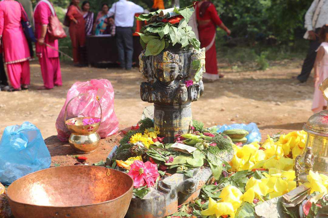 टापुधाममा १२ लाख शिवलिङ्ग स्थापना